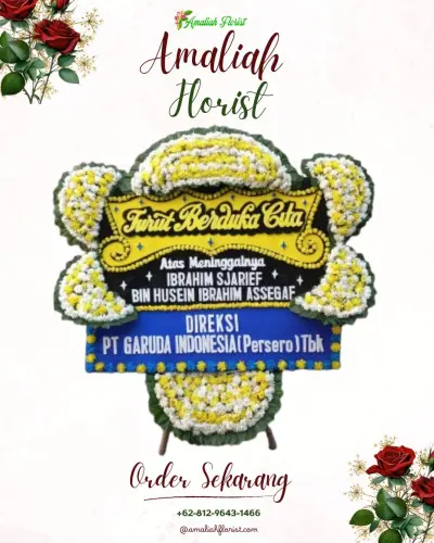 Papan Bunga Duka tomohon