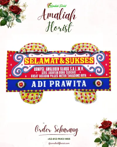 Karangan Bunga Ucapan Selamat tomohon